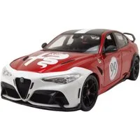 Bburago Modellauto Alfa Romeo Giulia GTAm #99 rot, Maßstab 1:18