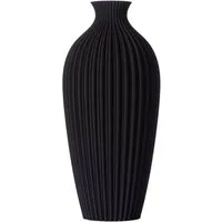 3D Vase Dekovase Saskia XL 38cm Nachhaltige Deko Vase Pampasgras Trockenblumen, Bodenvase