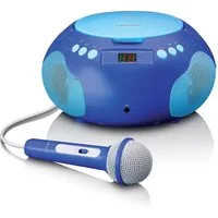 Lenco SCD-620 Kinderboombox blau Stereo-CD Player