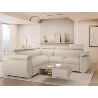 MIRJAN24 Ecksofa Boston Maxi, mit Bettkasten und Schlaffunktion, mit Einstellbare Kopfstützen, Ottomane Universal