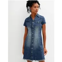 Witt Etuikleid Jeans-Kleid Kurzarm