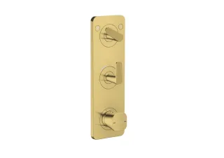 Hansgrohe Thermostat Modul 380/120 Unterputz FS Axor Citterio C 2 Verbr.Cubic polished gold optic  49701990
