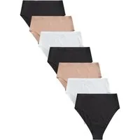 Next Taillenslip Nahtlose Slip, 7er-Pack - Hoher Bund, hohes Bein (7-St)