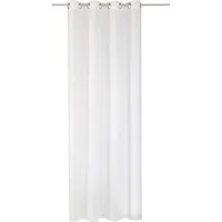 Wirth Gardine Audrey (1 St), Ösen, halbtransparent, Fertigstore mit Ösen (4 cm) nach Maß