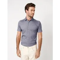DESOTO Kurzarmhemd Casual Kent 1/2 Jerseyhemd, slim fit