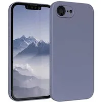 EAZY CASE Handyhülle TPU Hülle für Apple iPhone 17e 6,1 Zoll, Silikon Schutzhülle mit Kameraschutz Matt Back Cover Soft Eis Blau