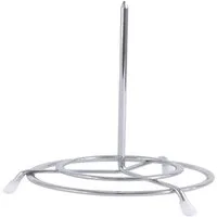 Contacto Halterung Contacto Bonspieß aus verchromten Draht Höhe: 15,5 cm