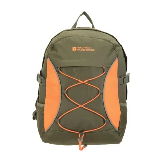 Mountain Warehouse - Rucksack "Bolt", 18 Liter (Khaki/Orange)