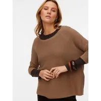Vero Moda Strickpullover VMNEW NORA 3/4 BOATNECK PULLOVER NOOS