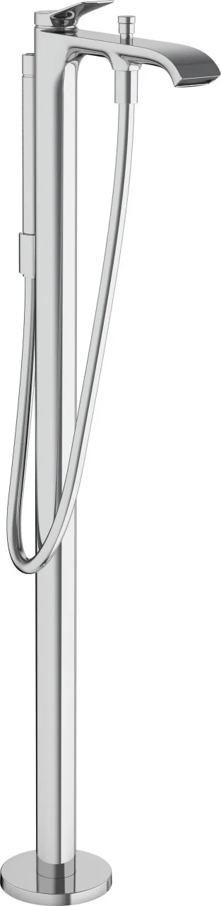 Hansgrohe Wannenmischer Vivenis Fertigset zur Bodenmontage chrom, 75445000 75445000