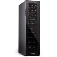 Klarstein Weinkühlschrank Shiraz, für 27 Standardflaschen á 0,75l,Wein Flaschenkühlschrank Weintemperierschrank Weinschrank Kühlschrank