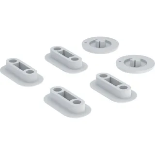 Geberit Set Puffer für WC-Sitzring und WC-Deckel für AquaClean Sela, 244304001 244304001