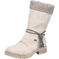 Rieker Winterstiefel Winterboots, Blockabsatz, TEX-Membran, mit gestricktem Schaftrand