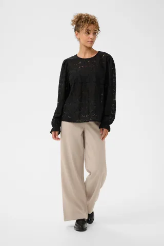 Langarm-Bluse CRLibby Langarm-Bluse Straight fit