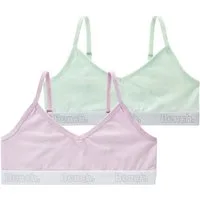 Bench. Bustier (Packung, 2-tlg) mit weichem Logo-Bündchen