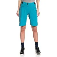 Schöffel Trekkinghose Fahrrad-Wanderhose Trans Canada 4-Wege Stretch kurz blau Damen