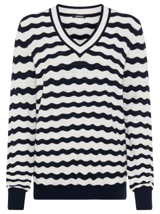 Olsen - Pullover Long Sleeves ink blue - Gr. - 44