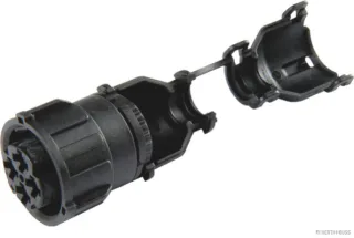HERTH&BUSS Wellrohrverschraubung, 8,5 mm, Form 1 schwarz - 50290855