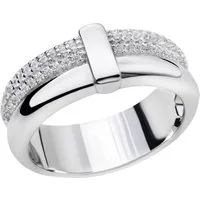Firetti Fingerring Schmuck Geschenk Silber 925 Damenring Ring, mit Zirkonia (synth)