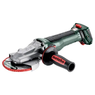 Metabo Akku-Flachkopf-Winkelschleifer WVBF 18 LT BL 11-125 Quick, metaBOX 165 L - 601307840