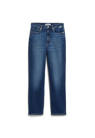 Armedangels - LEJAANI HIGH WAIST SLIM JEAN dk indigo - Gr. - 34