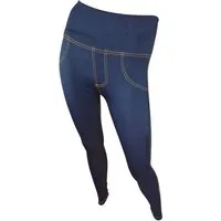Einkaufszauber Jeansjeggings Leggings Jeans Dunkelblau Jeggings High Waist Hoher Bund
