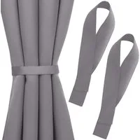 Blumtal Raffhalter Raffhalter für Vorhänge 2er-Set, Raffhalterung in 72x5 cm, Gardinen, Dekoschals, Gardinenschienen, Vorhänge, Schiebegardinen, für Stoffe und Vorhänge, einfache Befestigung und Dekoration