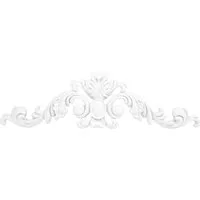 Grand Decor Ornament (Ornament aus PU - große Auswahl, 80x300mm Stuck, stoßfeste Deko schnitzerei - Verzierung für Wand und Deck)