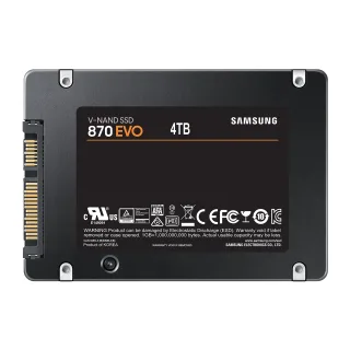 Samsung SSD 870 EVO 4TB | mz-77e4t0b/eu | 2.5" / SATA 6Gb/s