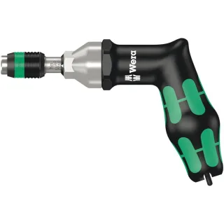 Wera Serie 7400 Kraftform Pistolengriff, Drehmomentschraubendreher + Rapidaptor Schnellwechselfutter - 05074705001