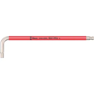 Wera 3950 SPKL Multicolour Winkelschlüssel, metrisch, Edelstahl Rot - 05022666001