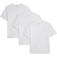 Marc O'Polo T-Shirt (Packung, 3-tlg) Dreierpack, regular fit aus reiner Bio-Baumwolle
