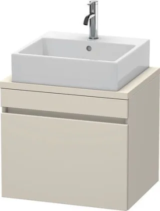 Duravit DuraStyle Konsolenwaschtischunterbau wandhängend Taupe Matt 600x478x512 mm - DS530009191 DS530009191