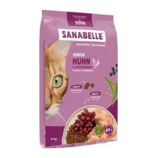 Sanabelle Trockenfutter Katze, Adult, Senior, Huhn 8 kg