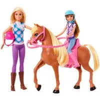 Barbie Anziehpuppe Barbie Sisters Riding Lesson