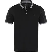 Hajo Poloshirt Pique (1-tlg) Poloshirt - Baumwolle - Atmungsaktiv - Strickbündchen am Armabschluss