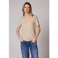 STREET ONE V-Shirt im Basic-Style