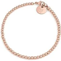 CLASSYANDFABULOUS Jewelry Armband Kugelarmband 3mm - 14k Roségold filled