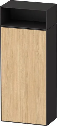 Duravit Zencha Halbhochschrank Natur Eiche & Graphit Matt & Supermatt 400x240x961 mm - ZE1351R308000 ZE1351R30800000