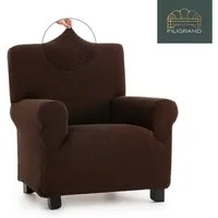 Belmarti Sesselhusse Bezug für Sessel, Relaxsessel, Ohrensessel made in Spain, elastisches Material, hochwertiger und langlebiger Baumwollmix