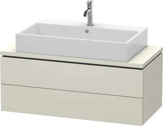Duravit L-Cube Konsolenwaschtischunterbau wandhängend Taupe Matt 1020x477x400 mm - LC580909191 LC580909191