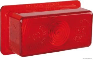 HERTH&BUSS Lichtscheibe, Schlussleuchte rot - 82711048