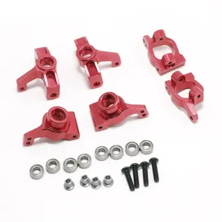 1/14 Metal Upgrade Steering Seat Rear Wheel Seat C Seat For Wltoys 144001 RC Car Parts