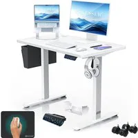 KESSER Schreibtisch, elektrischer & Höhenverstellbarer Computertisch für Home & Office