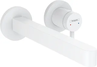 Hansgrohe 2-Loch Waschtischmischer Unterputz Finoris F-Set langer Auslauf mattweiss, 76050700 76050700
