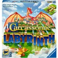 Ravensburger Spiel Carcassonne Labyrinth, Gesellschaftsspiel, Made in Europe