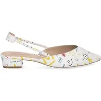 Peter Kaiser Peter Kaiser 79443 151, Peeptoes & Slingpumps, Weiß,kombiniert, Damen Peeptoepumps