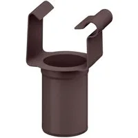 INEFA Dachrinne Ablaufstutzen kastenförmig, DN 50 / NW 68, aus Kunststoff, Einhängestutzen, Dachrinnenzubehör, Dachentwässerung