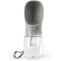 lionto Wasserspender für Hunde auf Spaziergängen & Reisen 0.35 l, Trinkflasche auslaufsicher, leicht & hygienisch