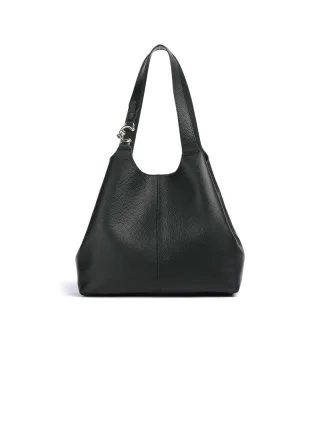 Coccinelle C-Easy Handtasche aus genarbtem Leder